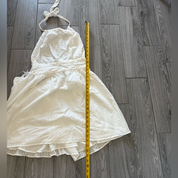 Wild Fable|NWT White Halter Dress in 100% cotton,open back•••Size XXL,Plus size - Picture 15 of 16